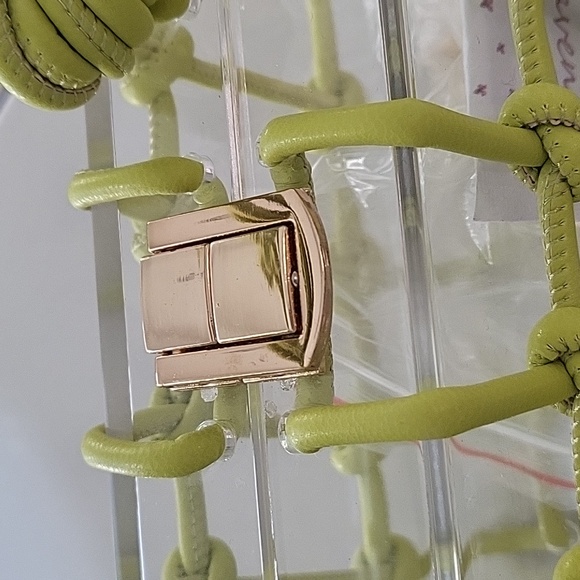 BC Bags lime green clear bag - Picture 3 of 4